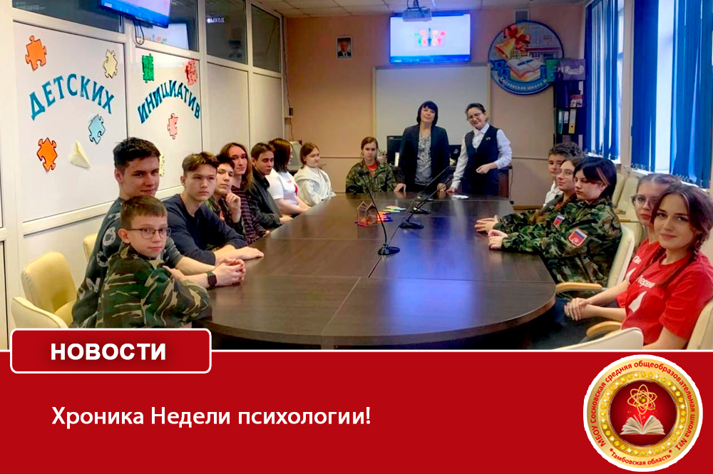 Хроника Недели психологии!.