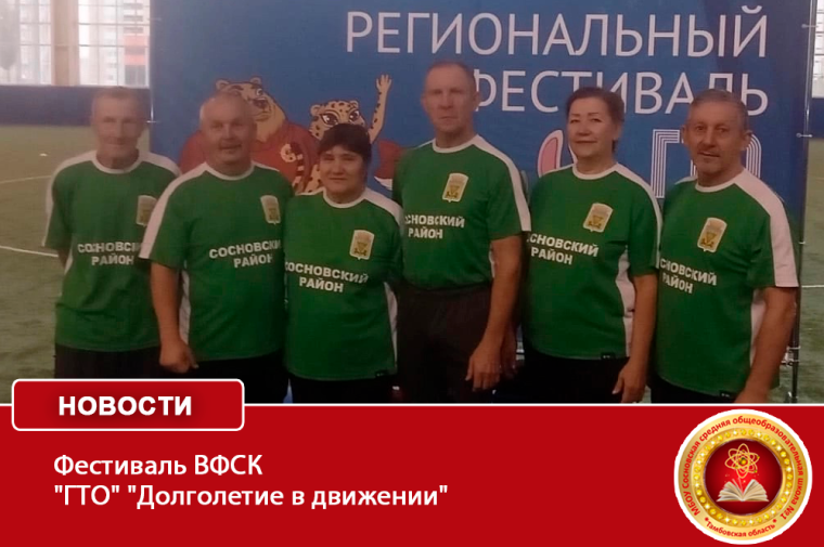 Фестиваль ВФСК "ГТО" "Долголетие в движении".