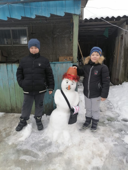 Конкурс снеговиков.