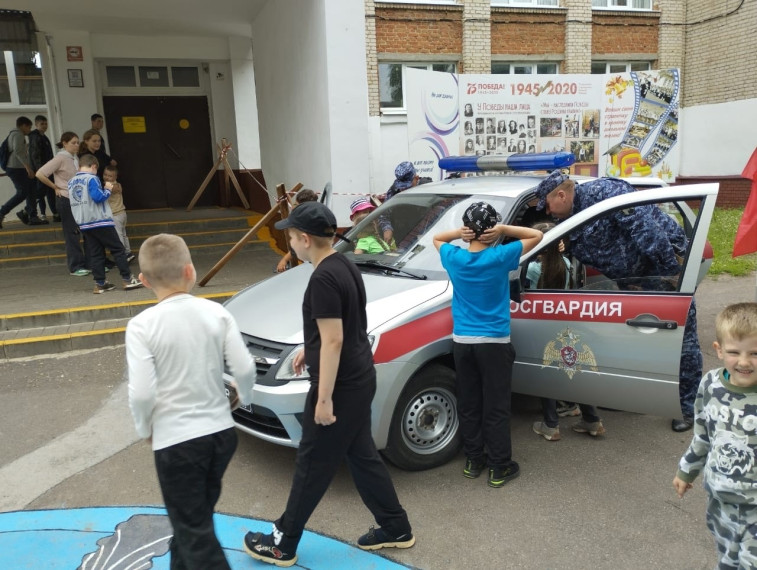 Встреча с Росгвардейцами.